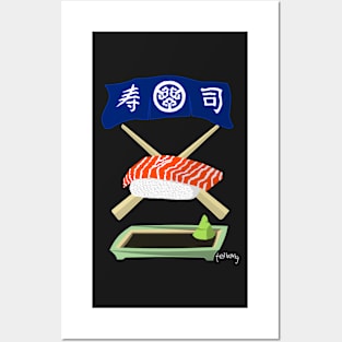 Sushi Posters and Art